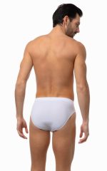 Ανδρικά βαμβακερά Slip Sporties με εσωτερικό λάστιχο 3 τμχ. Minerva 90-23027
