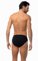 Ανδρικά βαμβακερά Slip Sporties με εσωτερικό λάστιχο 3 τμχ. Minerva 90-23027