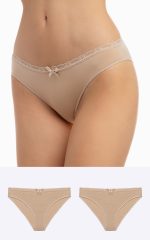2 τεμ. Γυναικεία slip Micro-Modal Minerva 90-81326