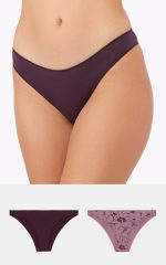 Minerva Γυναικεία slip Συσκευασία 2 τεμ. Micromodal 90-81321| Lamoda.gr