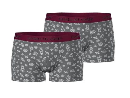 Σετ 2 Τεμ. Αντρικά Εσώρουχα Boxer Vamp 13962