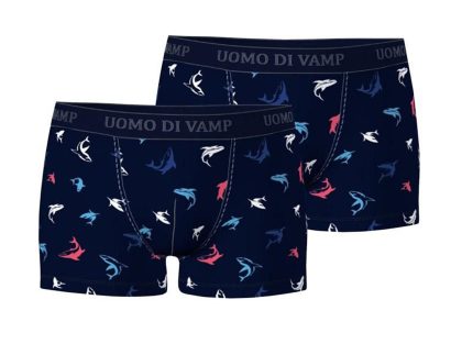Σετ 2 Τεμ. Αντρικά Εσώρουχα Boxer Vamp 13956