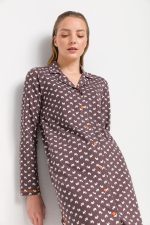 Vamp Γυναικείο Νυχτικό με Κουμπιά Plus Size Vamp | lamoda.gr
