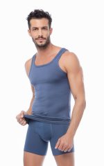 Ανδρικό Φανελάκι Αμάνικο Βαμβακερό Minerva 90-10636 Lamoda.gr