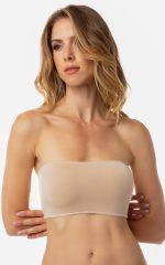 Γυναικείο Τοπ Strapless Minerva 90-92627 Lamoda.gr