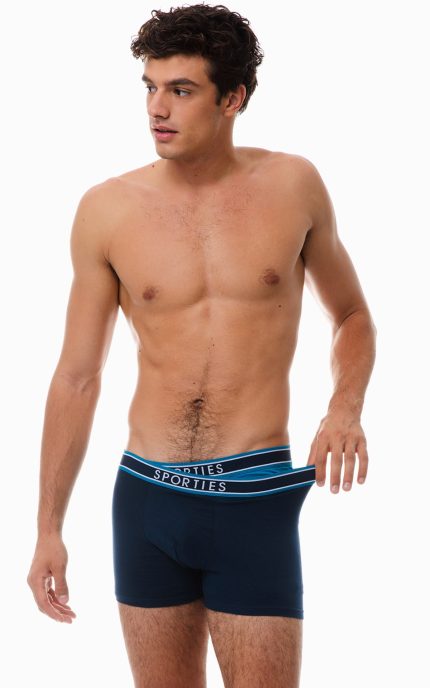 2 τμχ Ανδρικό Boxer Βαμβακερό Sporties Minerva 96-29395 Lamoda.gr