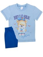 Pretty Baby Βρεφική Πυτζάμα Καλοκαιρινή για Αγόρια 65367 Lamoda.gr
