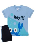 Pretty Baby Βρεφική Πυτζάμα Καλοκαιρινή για Αγόρια 65369 Lamoda.gr