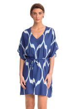 Εντυπωσιακό Φόρεμα Παραλίας Viscose Vamp 14486 Lamoda.gr