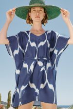Εντυπωσιακό Φόρεμα Παραλίας Viscose Vamp 14486 Lamoda.gr