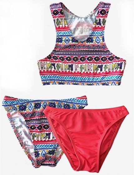 Tortue Παιδικό / Εφηβικό Μαγιό Bikini με 2 Slip S0-009-123 Lamoda.gr