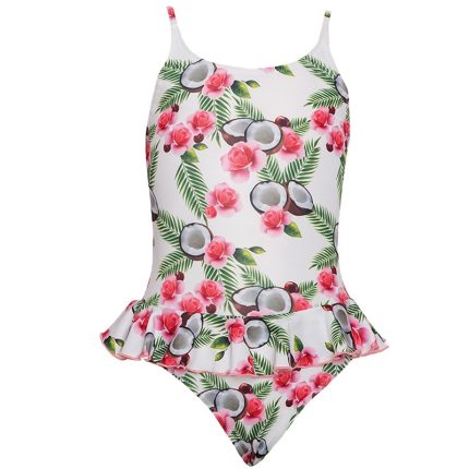 Tortue Παιδικό Ολόσωμο Μαγιό με Βολάν S1-044-150 Lamoda.gr