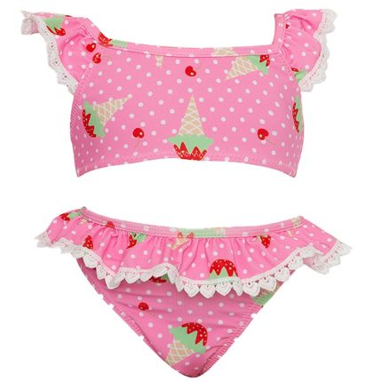 Βρεφικό Μαγιό Bikini με Βολάν Tortue S1-140-204 Lamoda.gr
