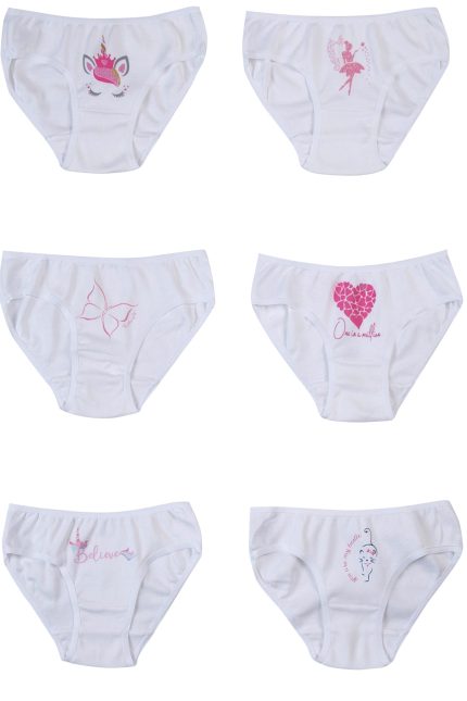 Pretty Baby Παιδικά Βαμβακερά Slip για Κορίτσια 47513 Lamoda.gr