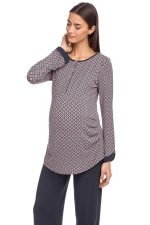 Vamp Γυναικεία Πυτζάμα με Κουμπάκια MicroModal Vamp 15123 Lamoda.gr