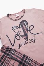 Minerva Παιδική Πυτζάμα Love Yourself για Κορίτσια 90-61884 Lamoda.gr