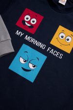Minervakia Παιδική Πυτζάμα Morning Faces για Αγόρια 90-61913 Lamoda.gr