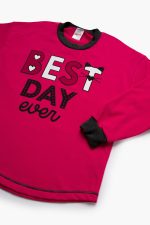 Minerva Παιδική Πυτζάμα Φούτερ Best Day Ever 90-61898 Lamoda.gr