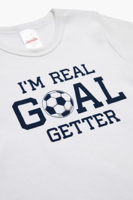 Minerva Κοντομάνικο Παιδικό Φανελάκι Goal Getter 90-42122 Lamoda.gr
