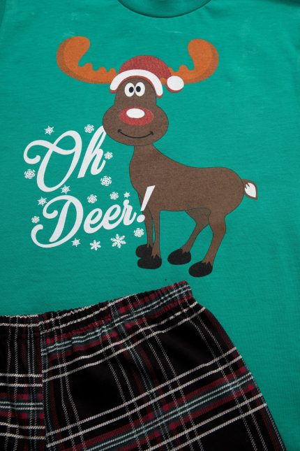 Minerva Παιδική Πυτζάμα για Αγόρια Oh Deer 90-61902 Lamoda