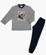 Παιδική Πυτζάμα Για Αγόρια Stay Wild Minerva 90-61916 Lamoda.gr