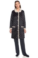 Vamp Γυναικεία Ρόμπα Fleece με Κουμπιά 15903 Lamoda.gr