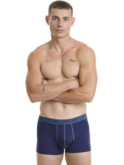 Pak 2τεμ Ανδρικό Boxer Βαμβακερό Walk W1756