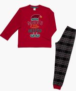 Minerva Παιδική Πυτζάμα X-mas Elf 90-61903 Lamoda.gr