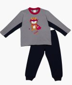 Minervakia Βρεφική Βαμβακερή Πυτζάμα Sleepy Hero 90-61872 Lamoda.gr
