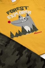 Minervakia Βρεφική Βαμβακερή Πυτζάμα Forest Explorer 90-61867 Lamoda.gr