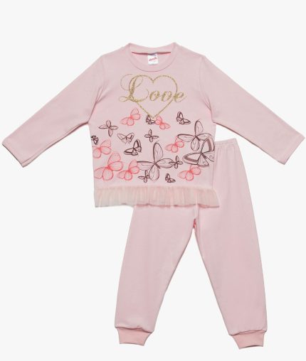 Minerva Βρεφική Πυτζάμα Love Cat 90-61853 Lamoda.gr