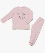 Minerva Βρεφική Πυτζάμα Love Cat 90-61853 Lamoda.gr