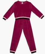 Minerva Παιδική Πυτζάμα Homewear Βελουτέ 90-61925 Lamoda.gr