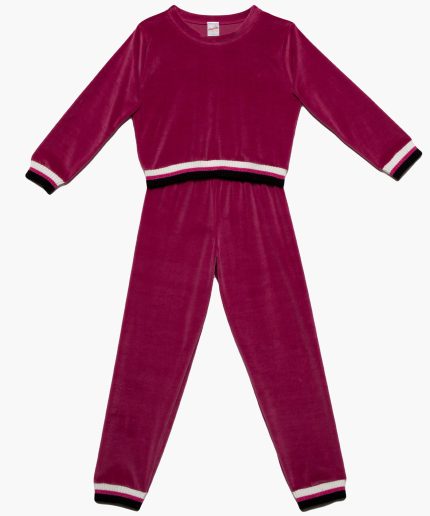 Minerva Παιδική Πυτζάμα Homewear Βελουτέ 90-61925 Lamoda.gr