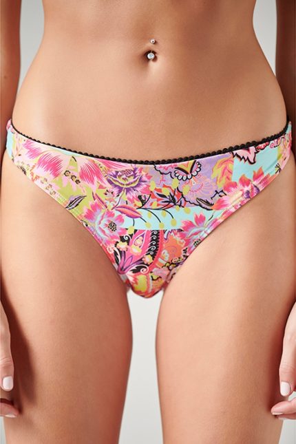 Μαγιό Σλιπ Brazilian Εμπριμέ Blu4u 22365120 Lamoda.gr