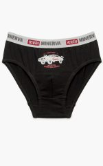 3τμχ Παιδικά / Εφηβικά Slip Βαμβακερά Minervakia 96-42206 Lamoda.gr