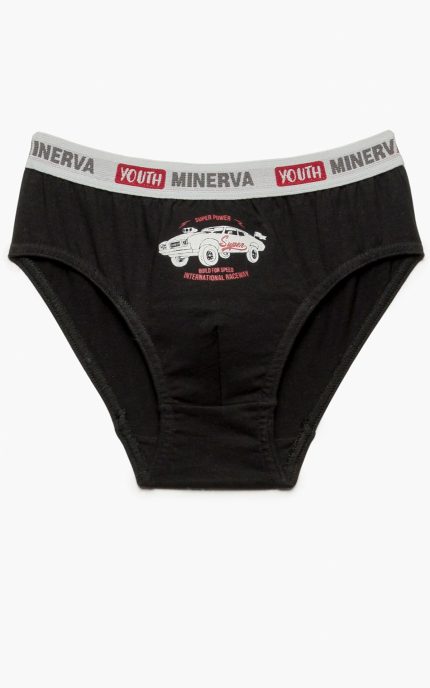 3τμχ Παιδικά / Εφηβικά Slip Βαμβακερά Minervakia 96-42206 Lamoda.gr