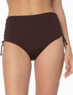 Ψηλόμεσο Μπικίνι Slip Με Σούρες Blu4u Lamoda.gr