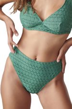 Ψηλόμεσο Μπικίνι Slip Μονόχρωμο Blu4u 22365002 Lamoda.gr