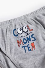 Minervakia Παιδικό Slip Βαμβακερό Cool Monster Lamoda.gr