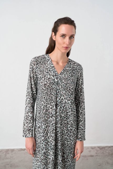 Μακρύ Νυχτικό Animal Vamp 17093 Lamoda.gr