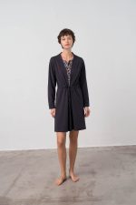Vamp Γυναικεία Βαμβακερή Ρόμπα 17465 Lamoda.gr