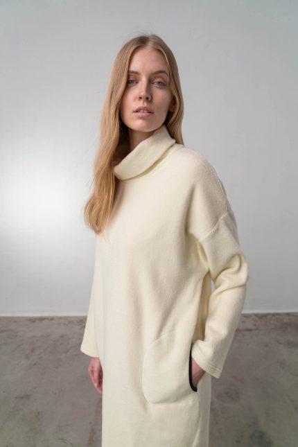 Vamp Γυναικείο Fleece Φόρεμα Ζιβάγκο Lamoda.gr