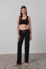 Μονόχρωμο Παντελόνι Φούτερ Vamp 17256 Lamoda.gr