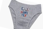 Minervakia Παιδικό Slip για Αγόρια Βαμβακερό Cool Monster Lamoda.gr