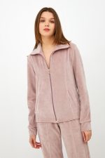 Harmony Γυναικεία Βελουτέ Φόρμα Σετ 30-503602 Lamoda.gr