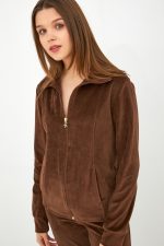 Harmony Γυναικεία Βελουτέ Φόρμα Σετ 30-503602 Lamoda.gr