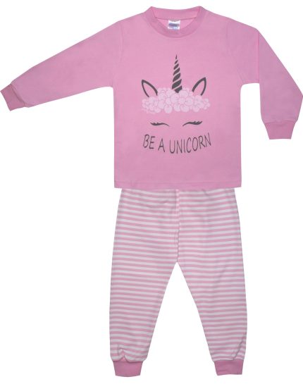 Pretty Baby Παιδική Πυτζάμα Unicorn Χειμερινή 69177 Lamoda.gr