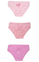 Πακ. 3τμχ Παιδικά Βαμβακερά Slip Pretty Baby 47655