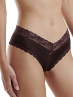 Γυναικείο Slip Hipster με Δαντέλα Walk W2040